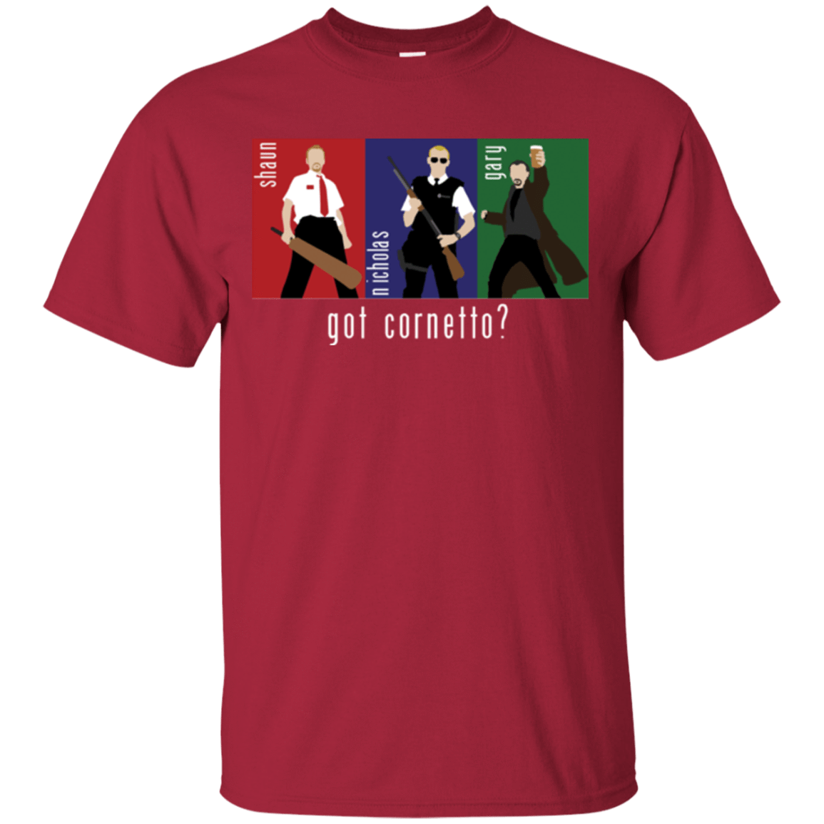 T-Shirts Cardinal / Small Cornetto T-Shirt