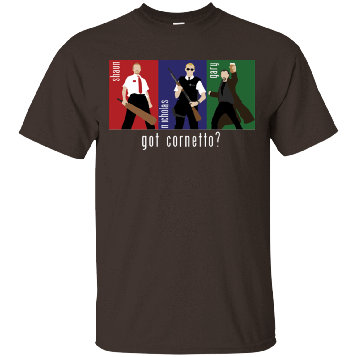 T-Shirts Dark Chocolate / Small Cornetto T-Shirt