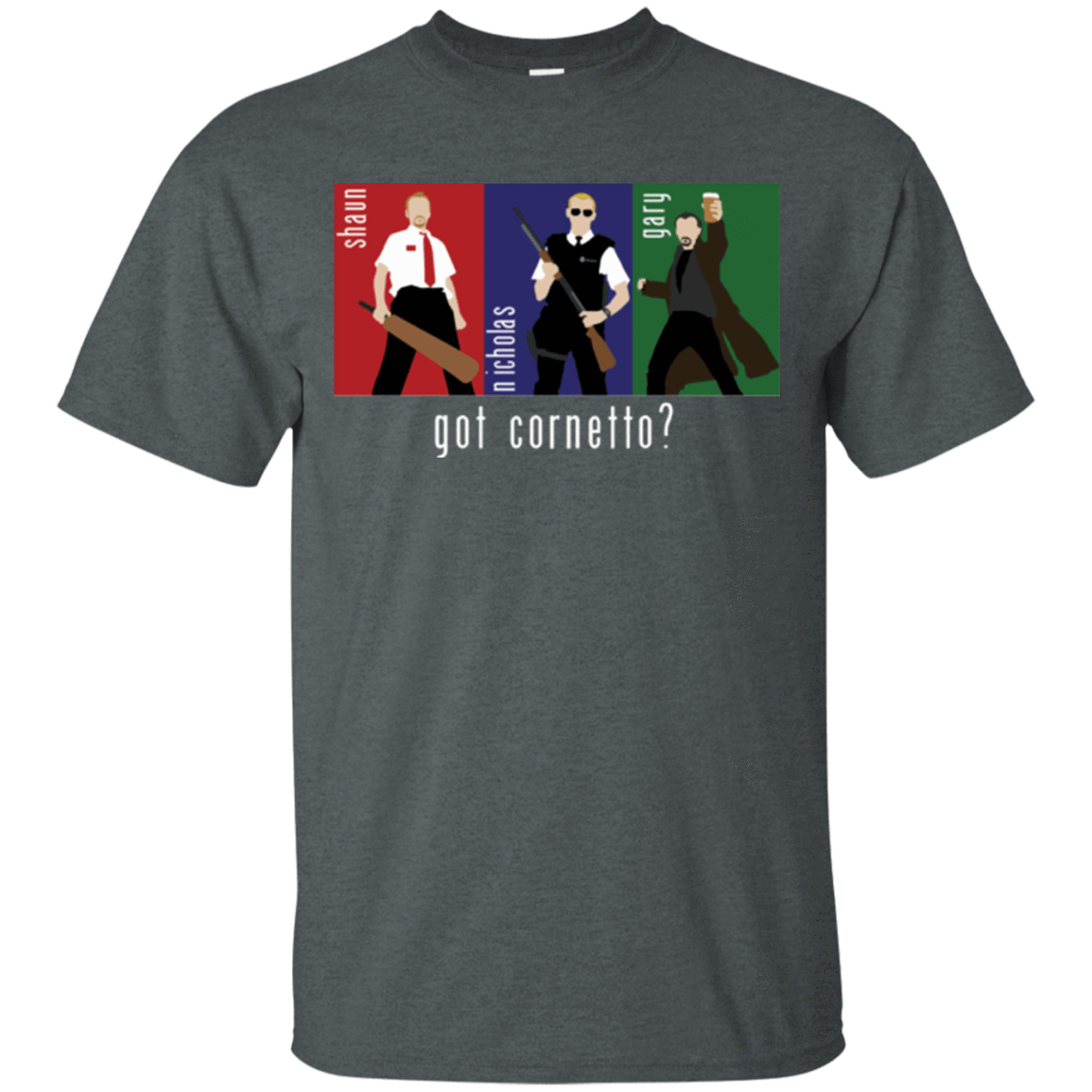 T-Shirts Dark Heather / Small Cornetto T-Shirt