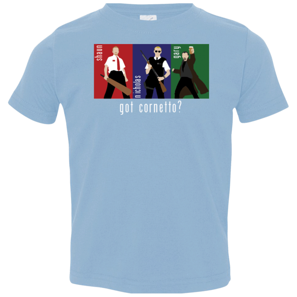 T-Shirts Light Blue / 2T Cornetto Toddler Premium T-Shirt