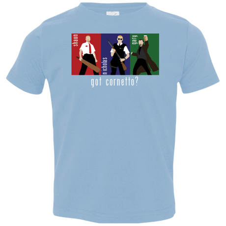 T-Shirts Light Blue / 2T Cornetto Toddler Premium T-Shirt