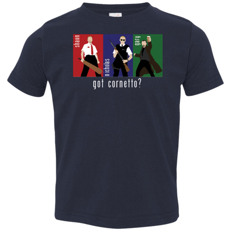 T-Shirts Navy / 2T Cornetto Toddler Premium T-Shirt