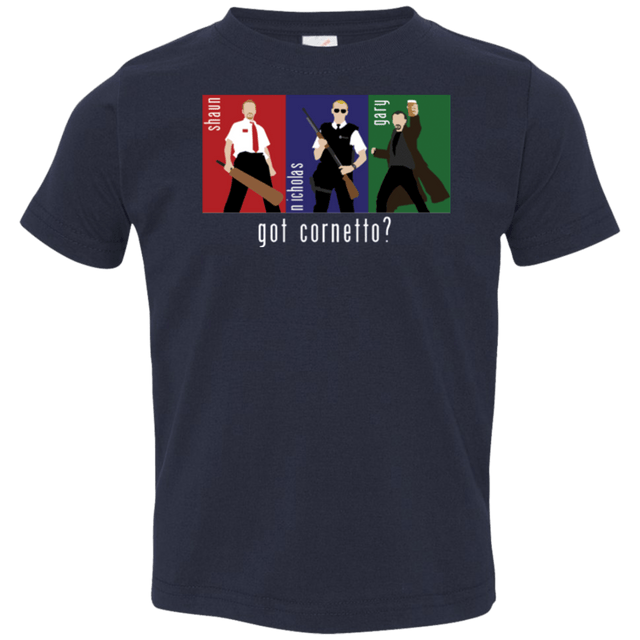 T-Shirts Navy / 2T Cornetto Toddler Premium T-Shirt