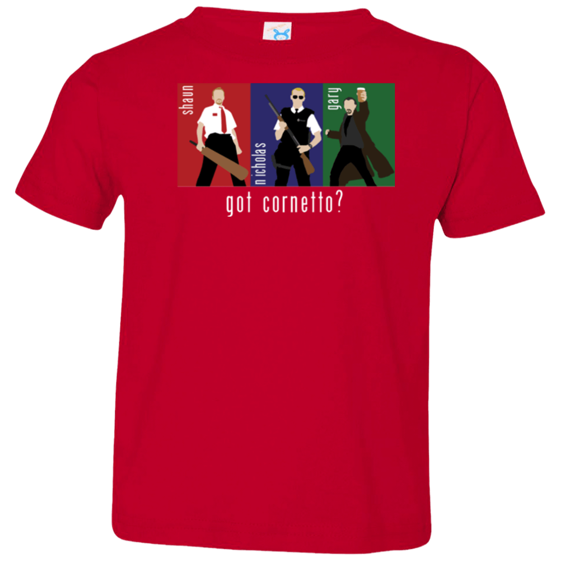 T-Shirts Red / 2T Cornetto Toddler Premium T-Shirt