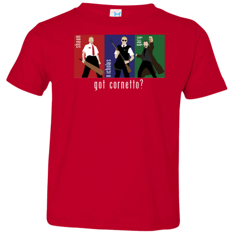 T-Shirts Red / 2T Cornetto Toddler Premium T-Shirt