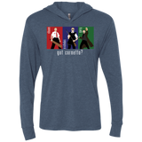 T-Shirts Indigo / X-Small Cornetto Triblend Long Sleeve Hoodie Tee