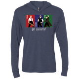 T-Shirts Vintage Navy / X-Small Cornetto Triblend Long Sleeve Hoodie Tee