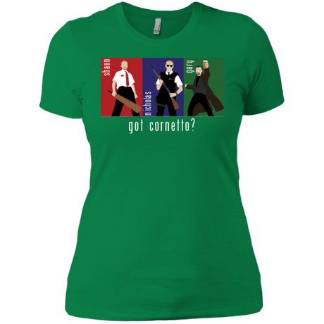 T-Shirts Kelly Green / X-Small Cornetto Women's Premium T-Shirt