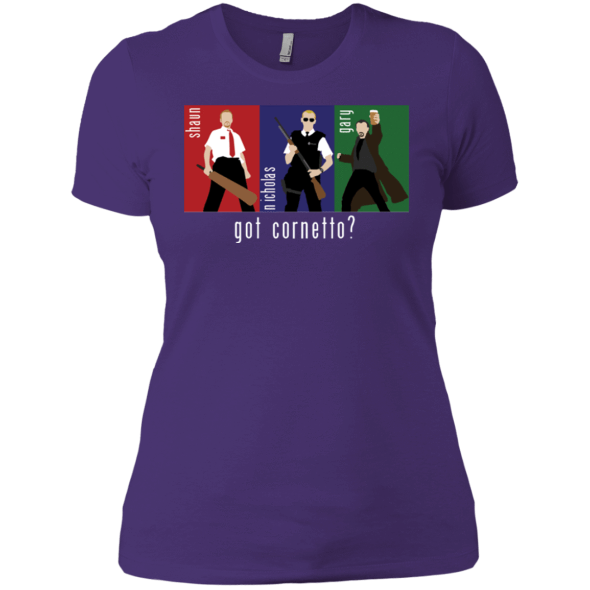 T-Shirts Purple / X-Small Cornetto Women's Premium T-Shirt