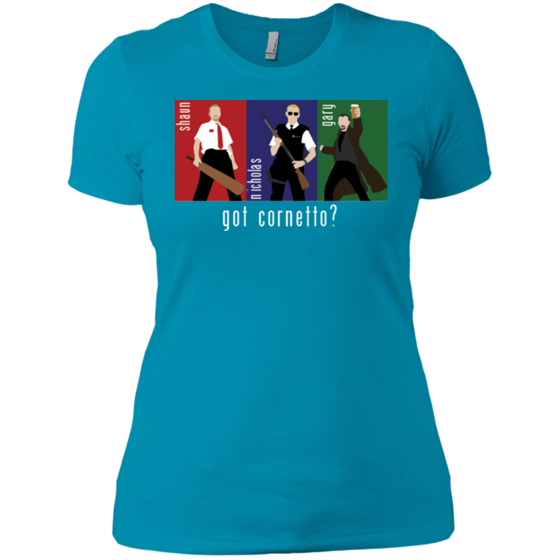 T-Shirts Turquoise / X-Small Cornetto Women's Premium T-Shirt