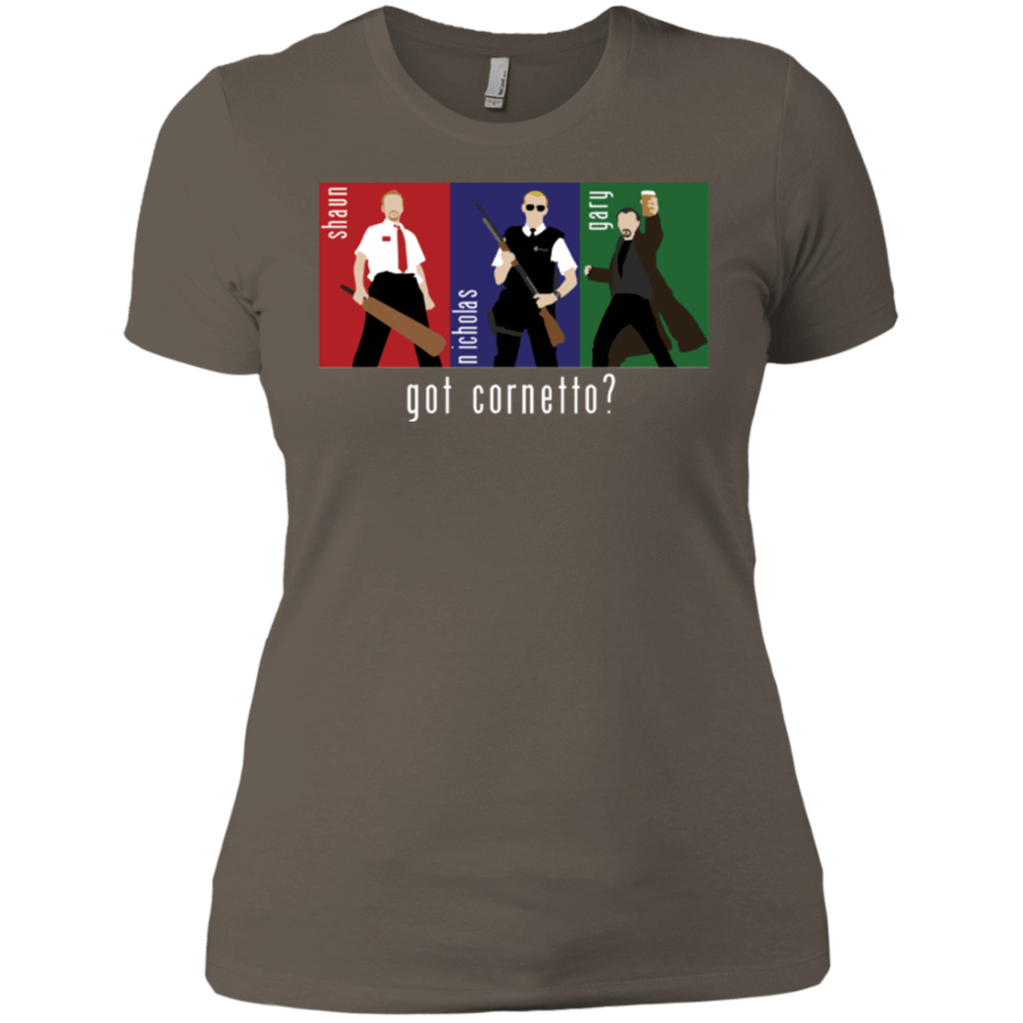 T-Shirts Warm Grey / X-Small Cornetto Women's Premium T-Shirt