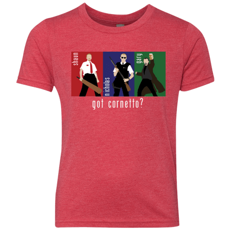 T-Shirts Vintage Red / YXS Cornetto Youth Triblend T-Shirt