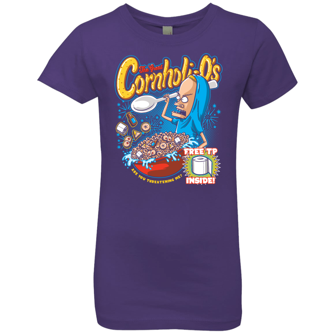 Cornholi-O's Girls Premium T-Shirt
