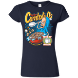 T-Shirts Navy / S Cornholi-O's Junior Slimmer-Fit T-Shirt