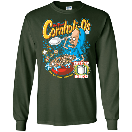 T-Shirts Forest Green / S Cornholi-O's Men's Long Sleeve T-Shirt