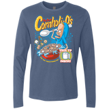 T-Shirts Indigo / S Cornholi-O's Men's Premium Long Sleeve