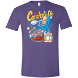 T-Shirts Heather Purple / S Cornholi-O's Men's Semi-Fitted Softstyle