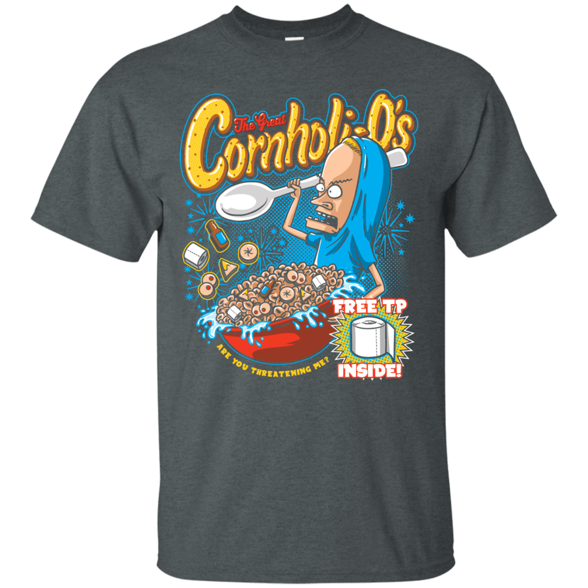 T-Shirts Dark Heather / S Cornholi-O's T-Shirt