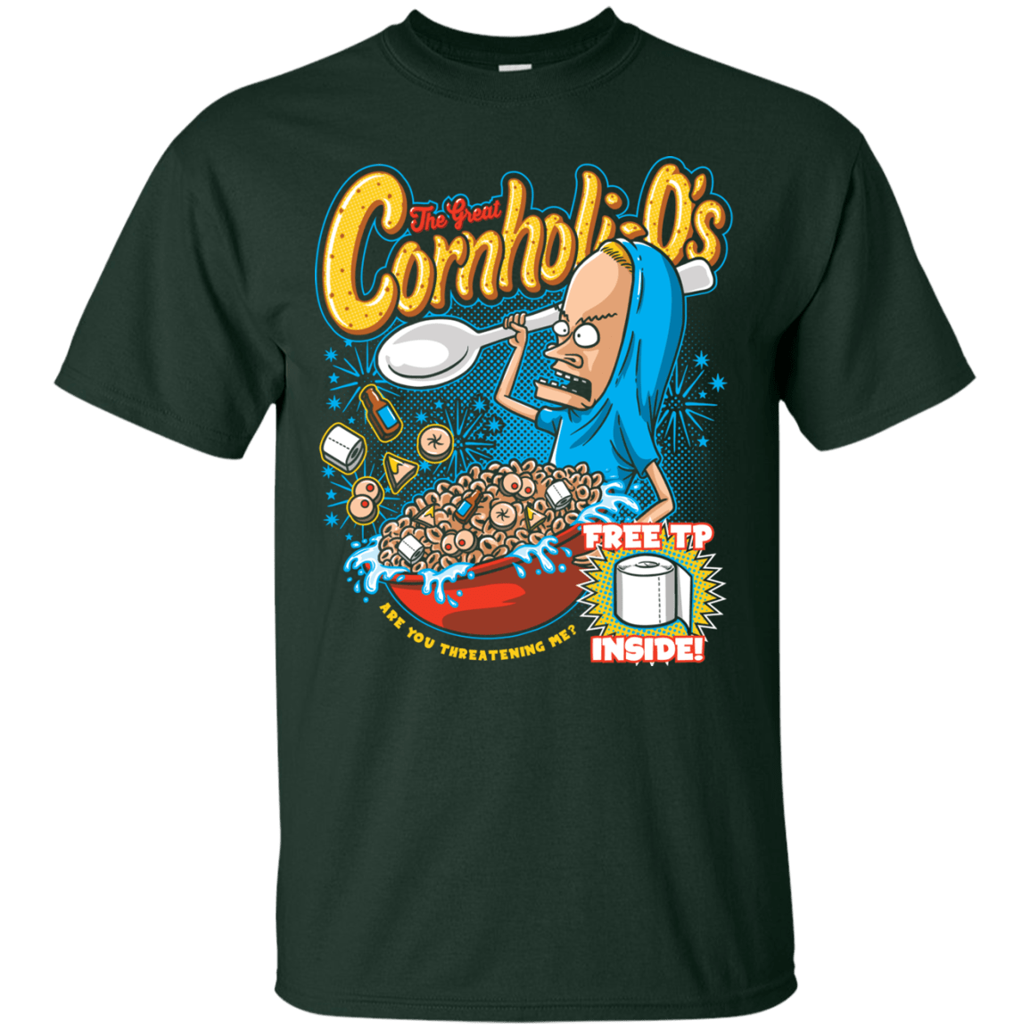 T-Shirts Forest / S Cornholi-O's T-Shirt