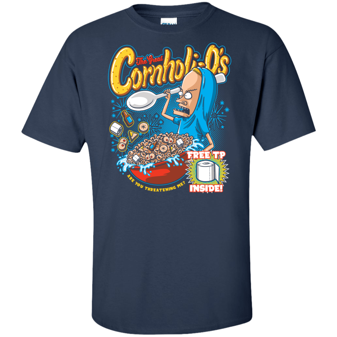 T-Shirts Navy / XLT Cornholi-O's Tall T-Shirt