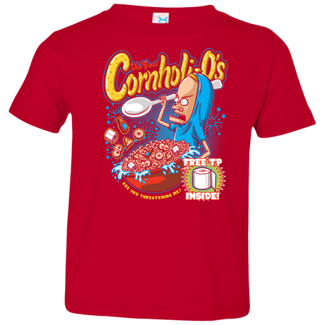T-Shirts Red / 2T Cornholi-O's Toddler Premium T-Shirt