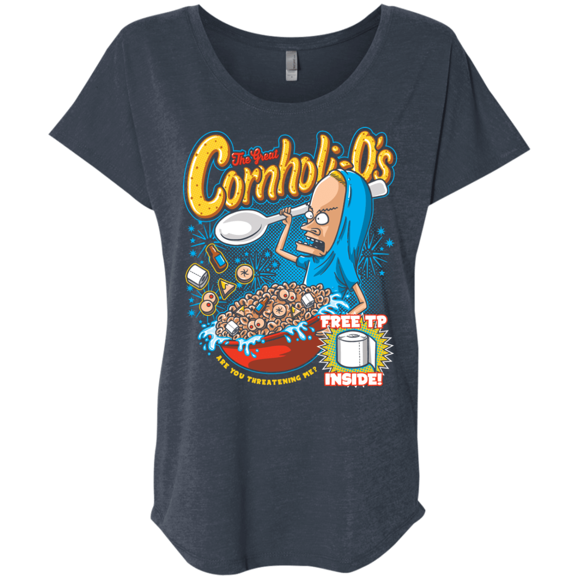 Cornholi-O's Triblend Dolman Sleeve