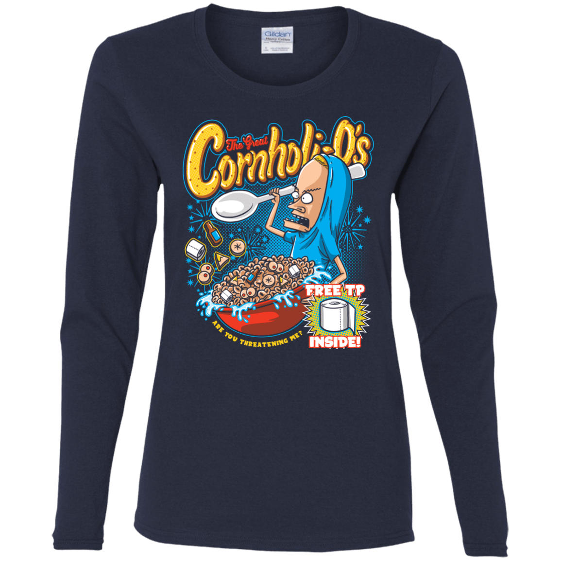 Cornholi-O's Women's Long Sleeve T-Shirt
