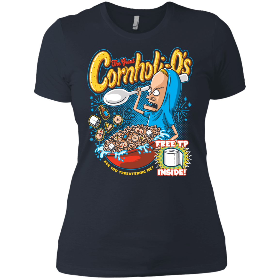 Cornholi-O's Women's Premium T-Shirt
