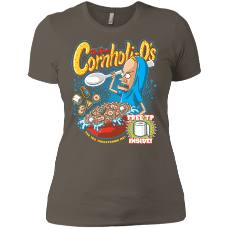 T-Shirts Warm Grey / X-Small Cornholi-O's Women's Premium T-Shirt