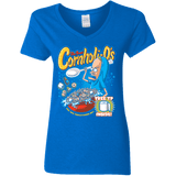 Cornholi-O's Women's V-Neck T-Shirt