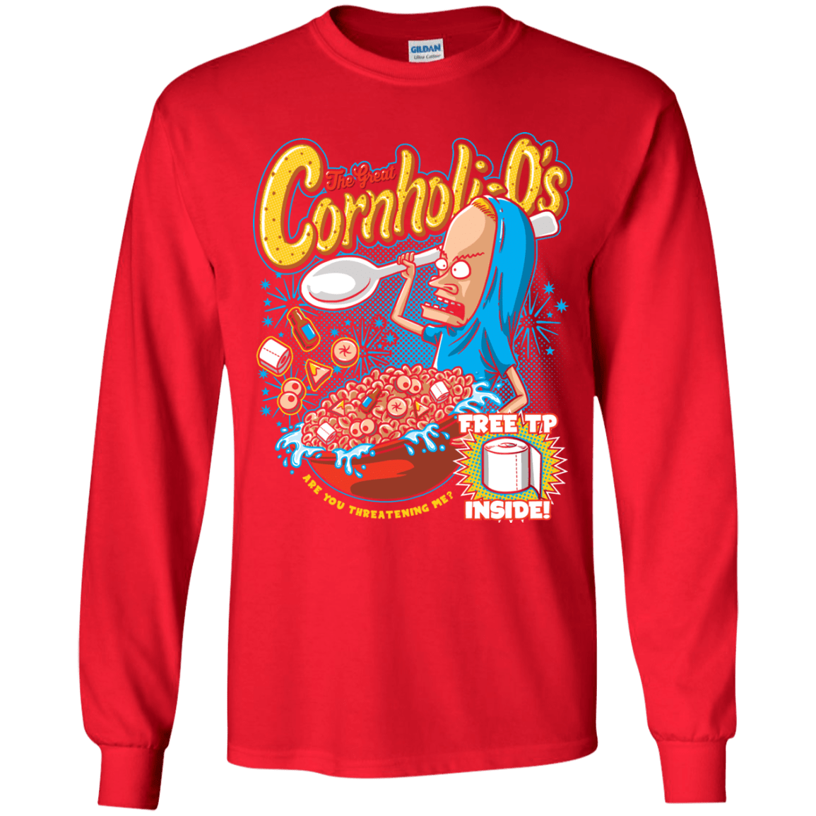 Cornholi-O's Youth Long Sleeve T-Shirt