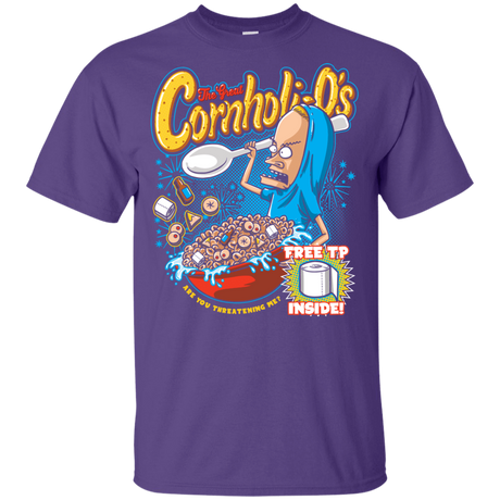 T-Shirts Purple / YXS Cornholi-O's Youth T-Shirt