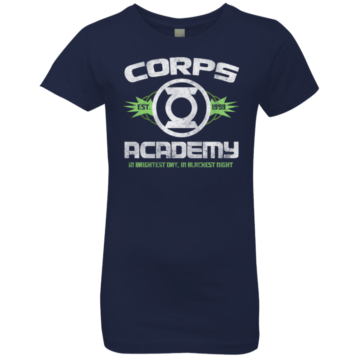 T-Shirts Midnight Navy / YXS Corps Academy Girls Premium T-Shirt
