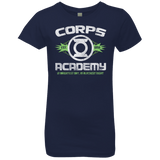 T-Shirts Midnight Navy / YXS Corps Academy Girls Premium T-Shirt