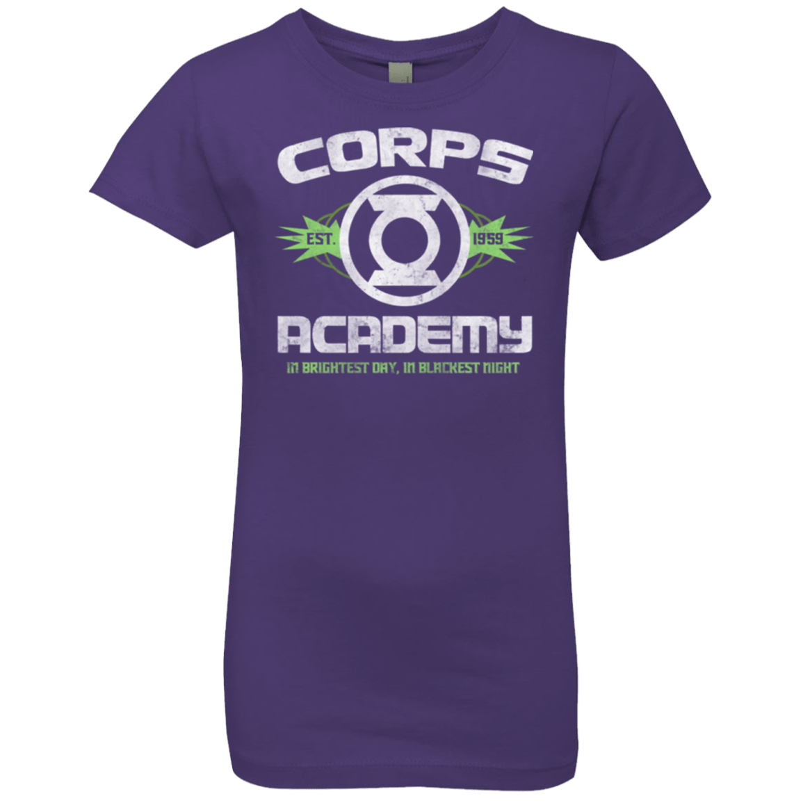 T-Shirts Purple Rush / YXS Corps Academy Girls Premium T-Shirt