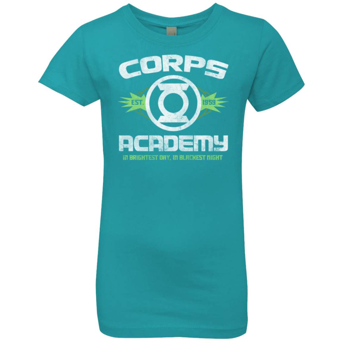 T-Shirts Tahiti Blue / YXS Corps Academy Girls Premium T-Shirt