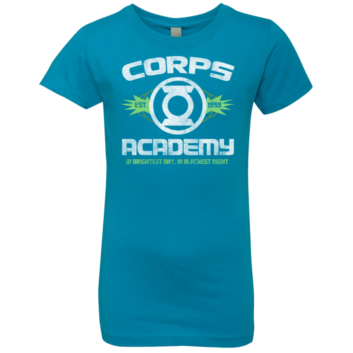 T-Shirts Turquoise / YXS Corps Academy Girls Premium T-Shirt