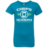 T-Shirts Turquoise / YXS Corps Academy Girls Premium T-Shirt