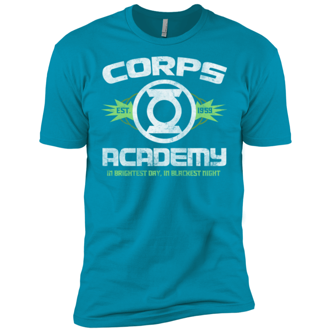 T-Shirts Turquoise / X-Small Corps Academy Men's Premium T-Shirt