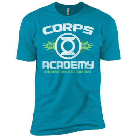 T-Shirts Turquoise / X-Small Corps Academy Men's Premium T-Shirt
