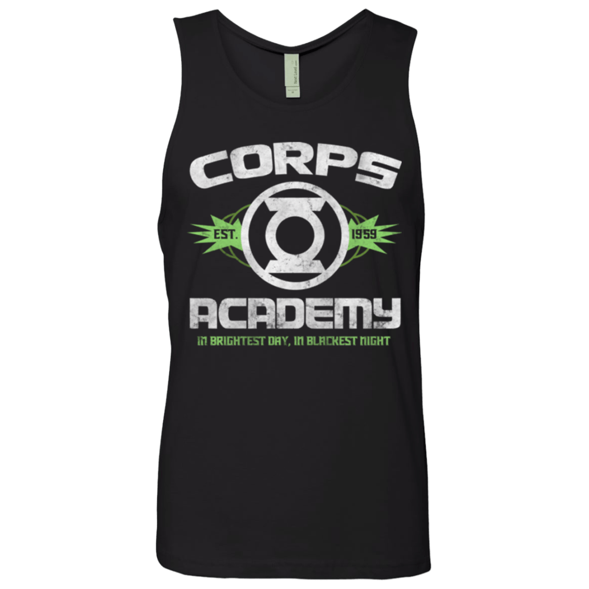 T-Shirts Black / Small Corps Academy Men's Premium Tank Top