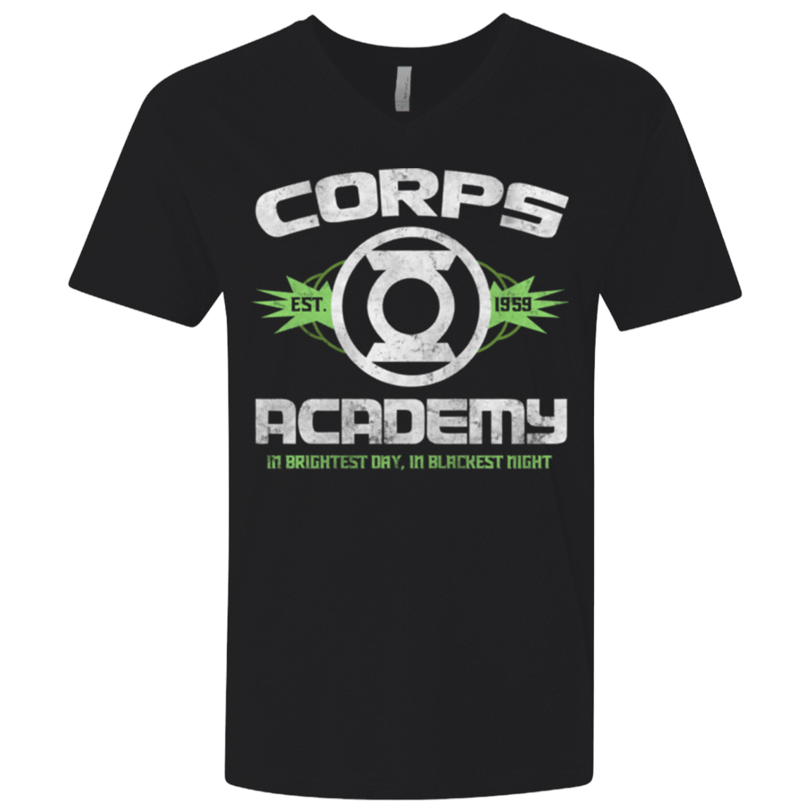 T-Shirts Black / X-Small Corps Academy Men's Premium V-Neck