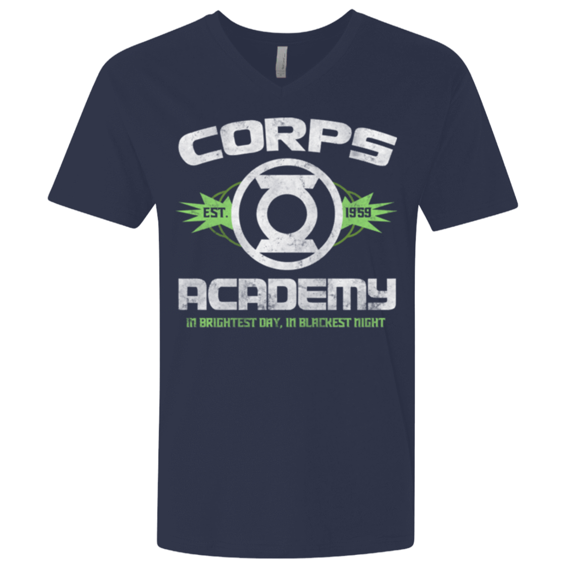 T-Shirts Midnight Navy / X-Small Corps Academy Men's Premium V-Neck