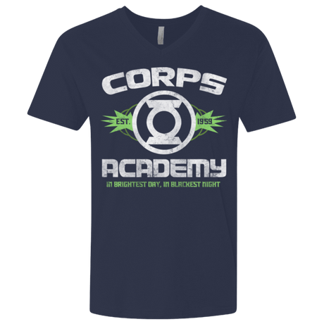 T-Shirts Midnight Navy / X-Small Corps Academy Men's Premium V-Neck