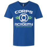 T-Shirts Royal / X-Small Corps Academy Men's Premium V-Neck