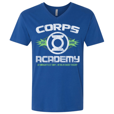 T-Shirts Royal / X-Small Corps Academy Men's Premium V-Neck