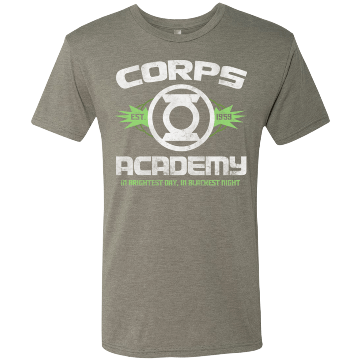 T-Shirts Venetian Grey / Small Corps Academy Men's Triblend T-Shirt