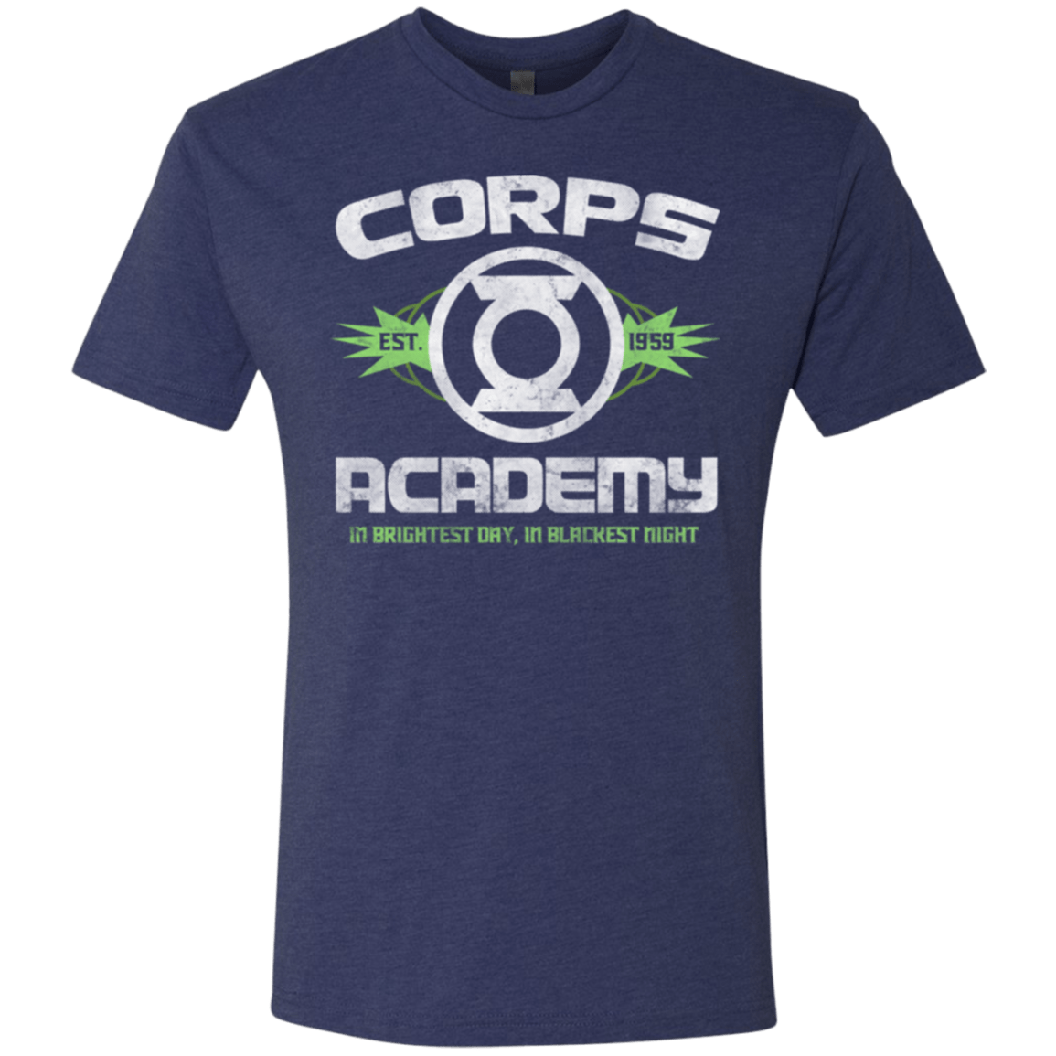 T-Shirts Vintage Navy / Small Corps Academy Men's Triblend T-Shirt