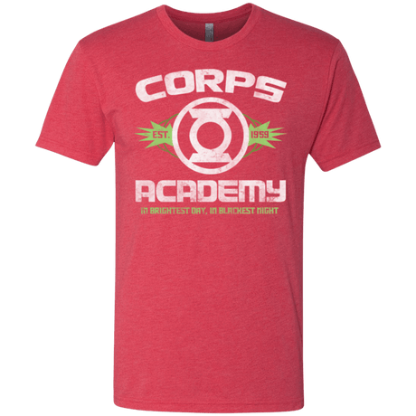 T-Shirts Vintage Red / Small Corps Academy Men's Triblend T-Shirt