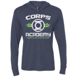 T-Shirts Vintage Navy / X-Small Corps Academy Triblend Long Sleeve Hoodie Tee